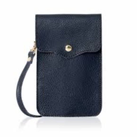 ISADORA Italian Leather Crossbody - Picture 1 of 5
